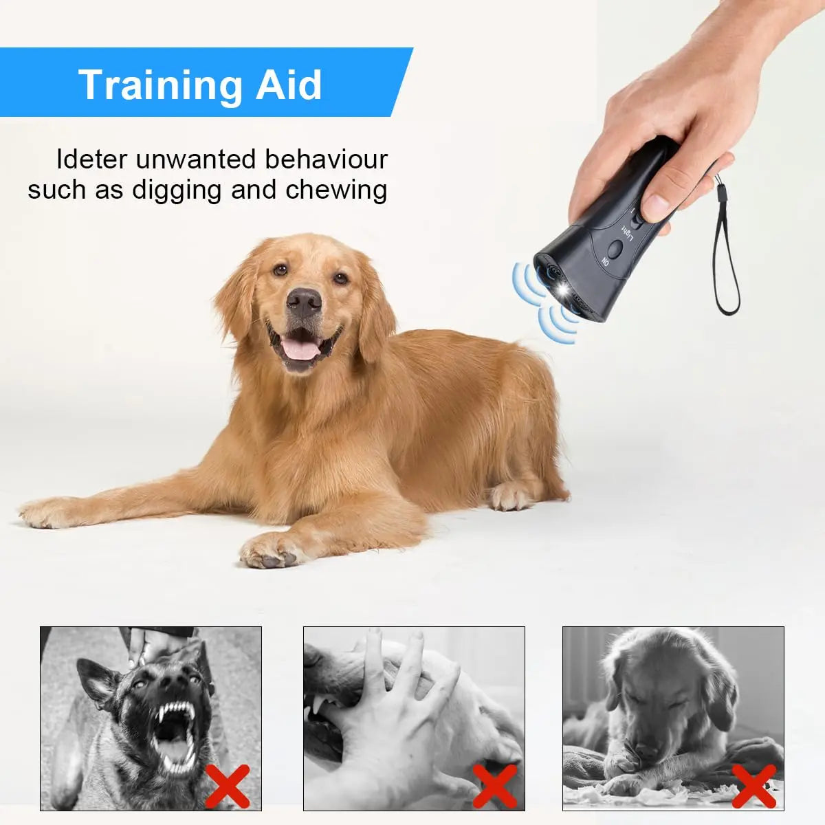Ultrasonic Dog Bark Control Traine
