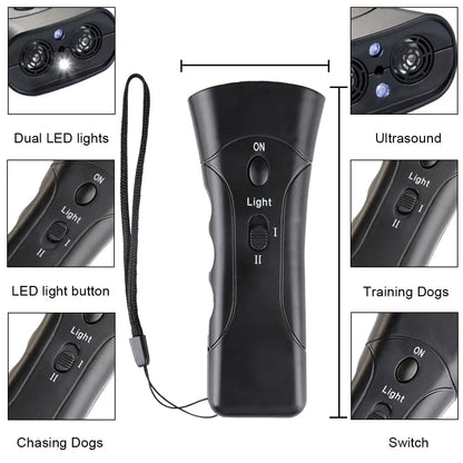 Ultrasonic Dog Bark Control Traine